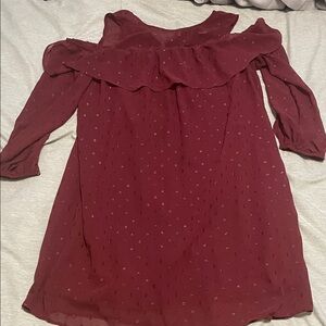 Old Navy Cold Shoulder Shift Dress